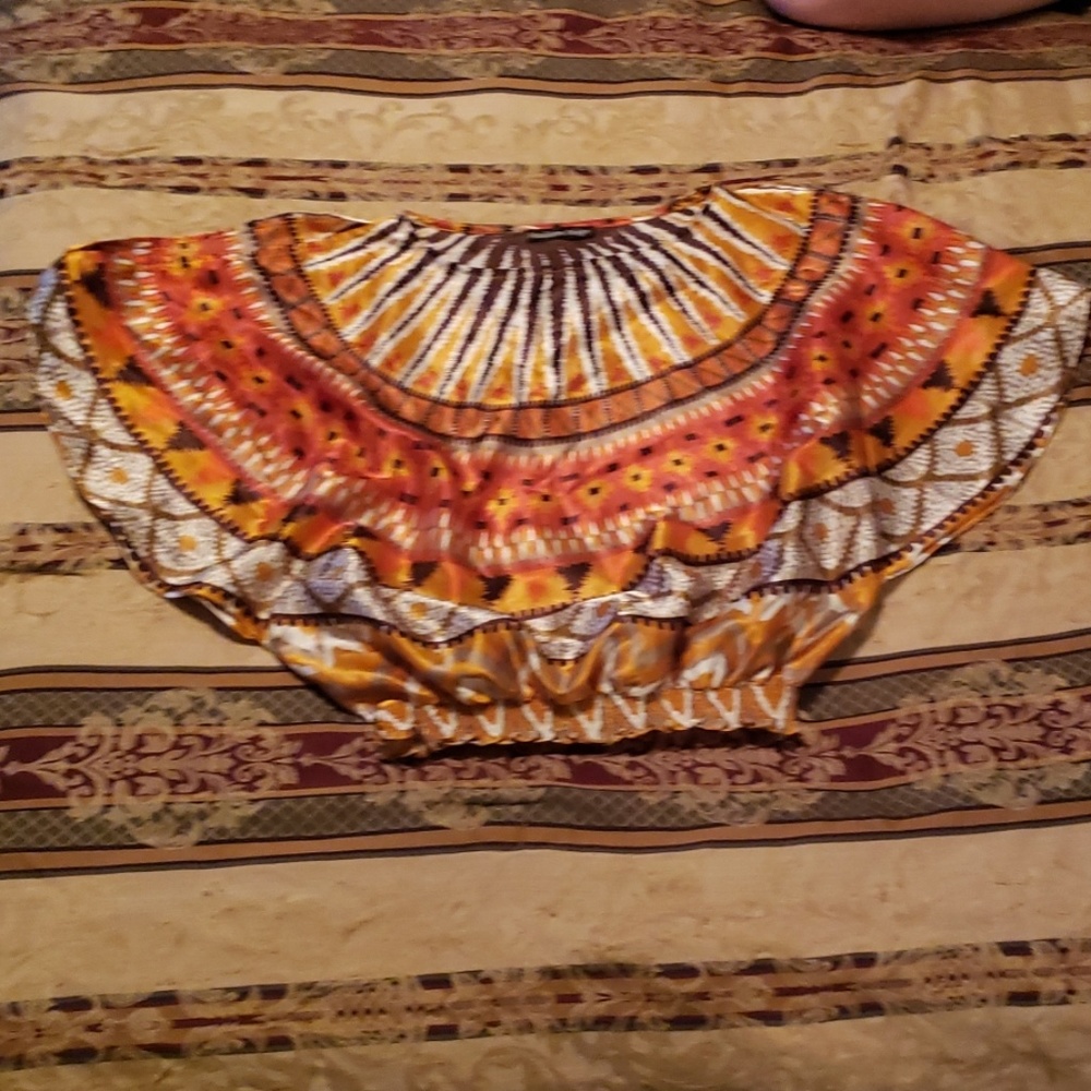 Satin Flutter Top